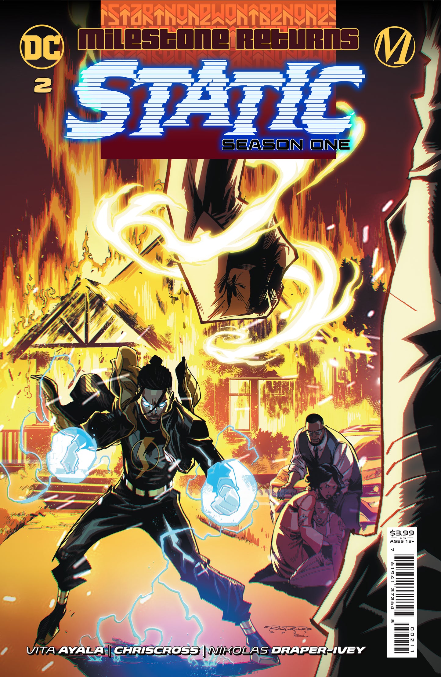 STATIC SEASON ONE #2 (OF 6) CVR A KHARY RANDOLPH
