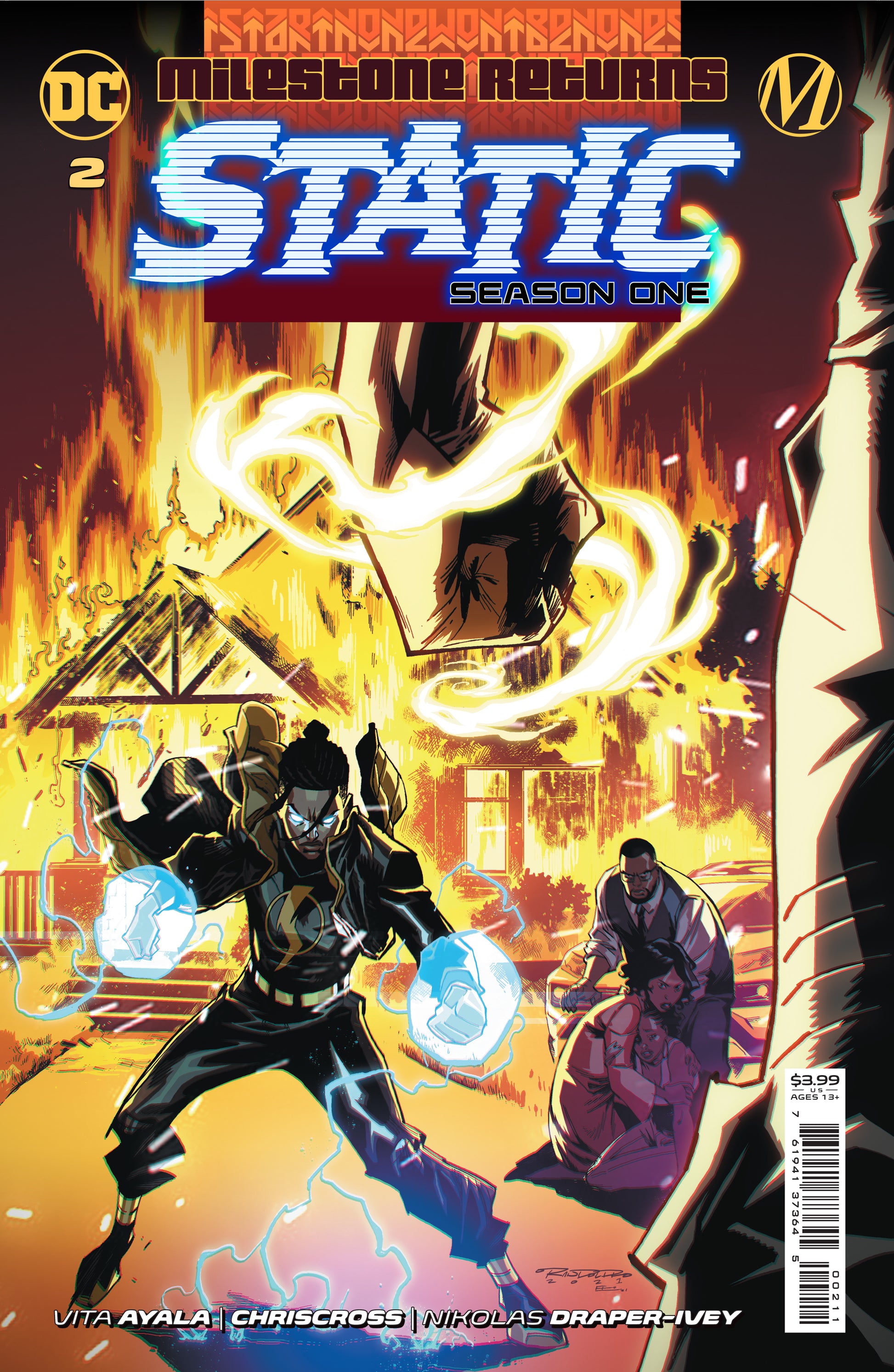 STATIC SEASON ONE #2 (OF 6) CVR A KHARY RANDOLPH