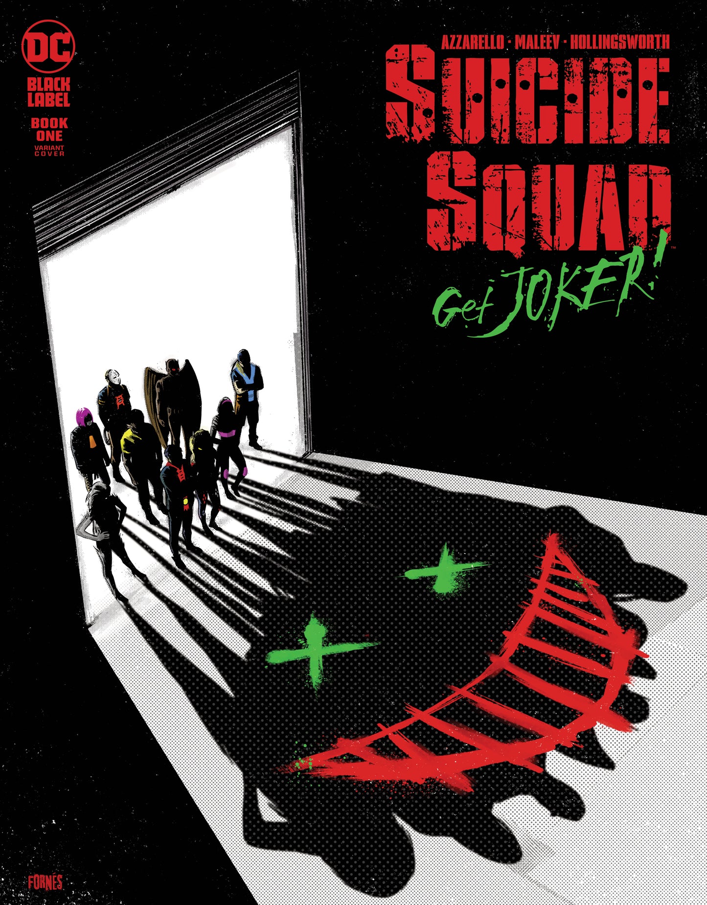 SUICIDE SQUAD GET JOKER #1 (OF 3) CVR B JORGE FORNES VAR (MR)