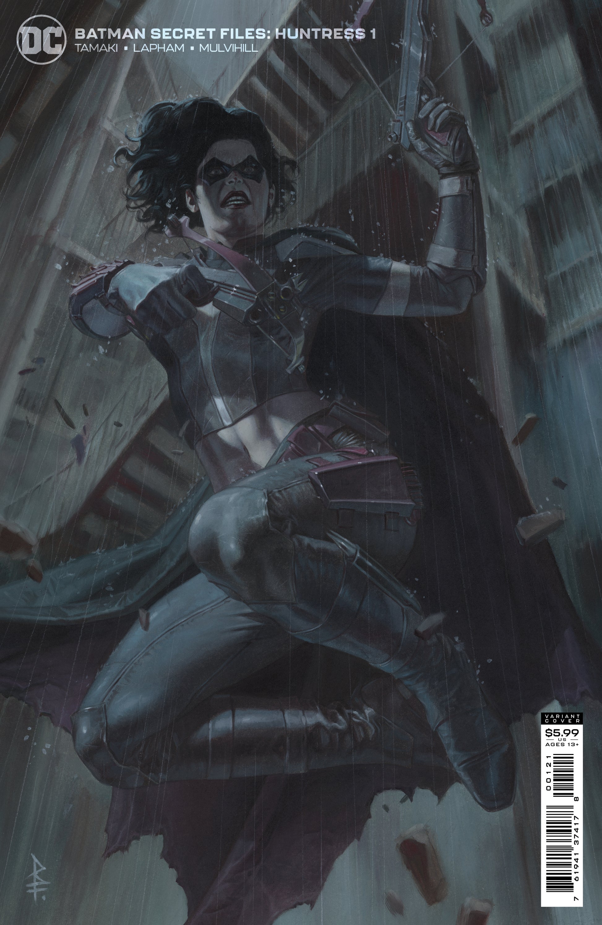 BATMAN SECRET FILES HUNTRESS #1 (ONE SHOT) CVR B RICCARDO FEDERICI CARD STOCK VAR