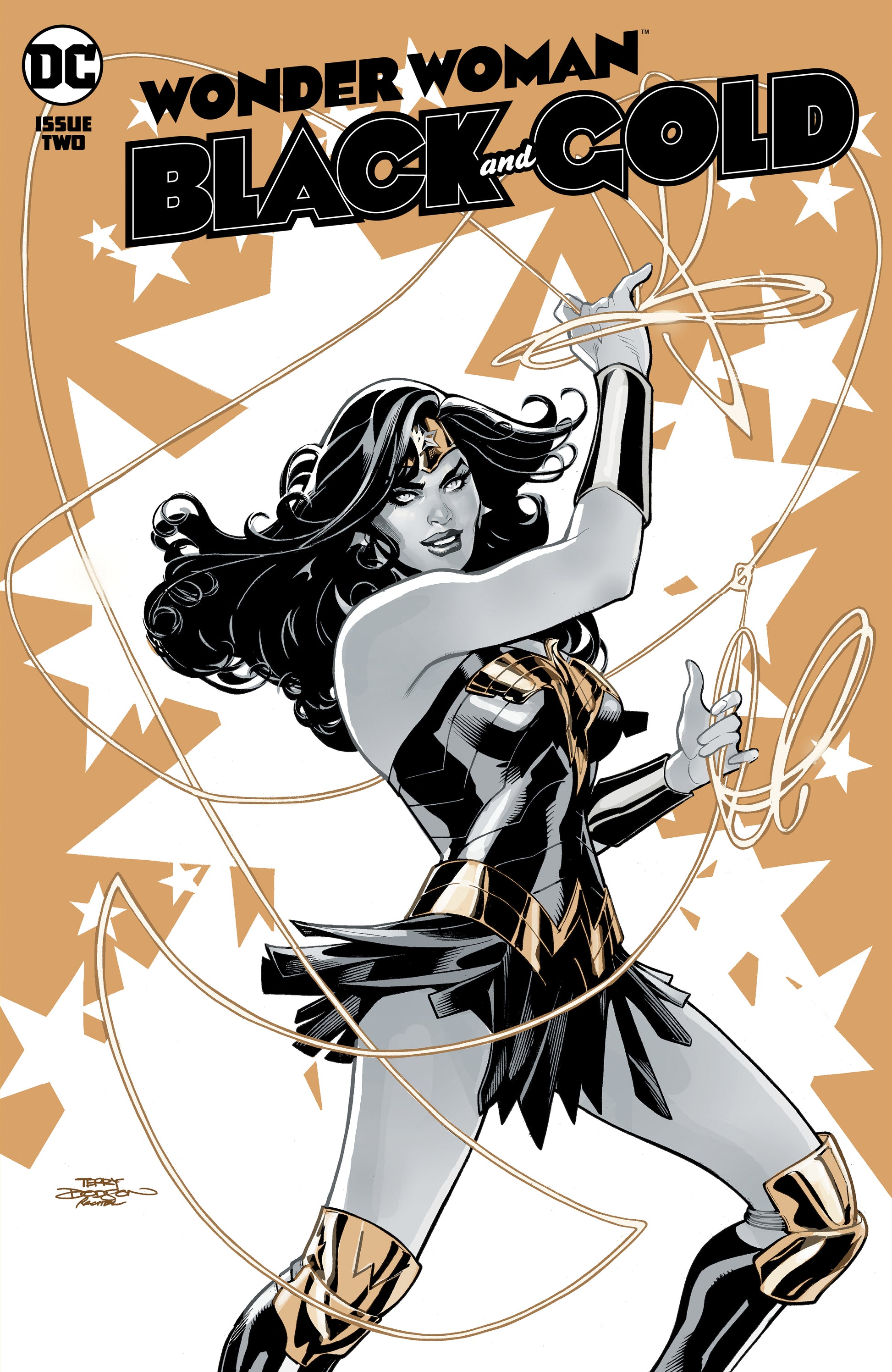 WONDER WOMAN BLACK & GOLD #2 (OF 6) CVR A TERRY DODSON