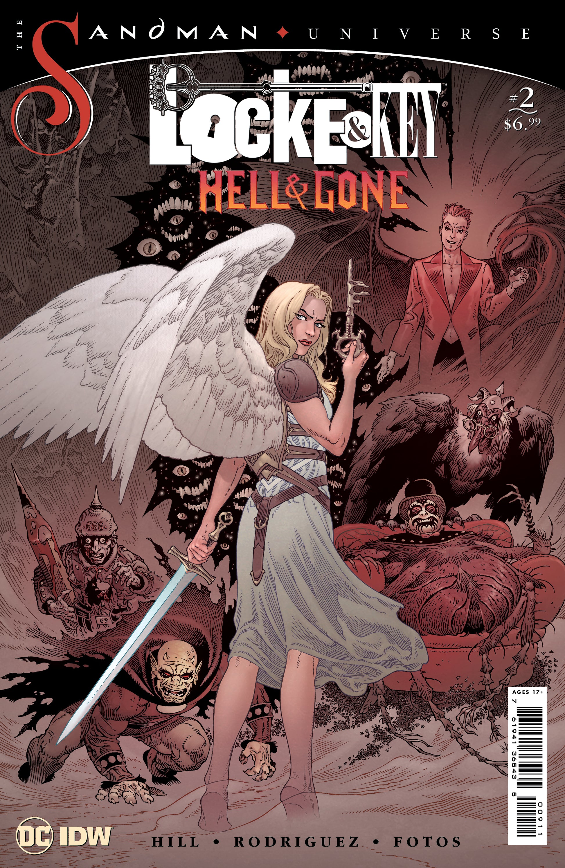 LOCKE & KEY SANDMAN UNIVERSE HELL & GONE #2 (ONE SHOT) CVR A GABRIEL RODRIGUEZ (MR)