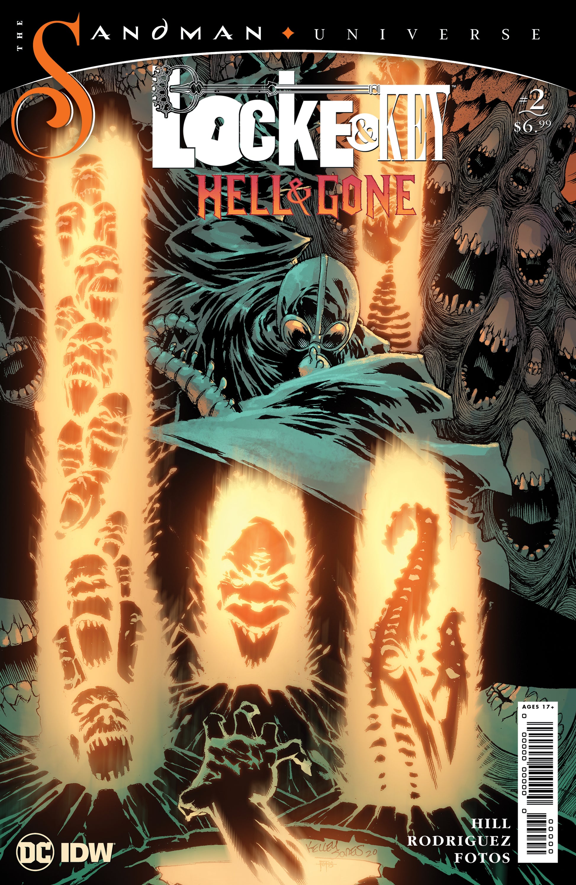 LOCKE & KEY SANDMAN UNIVERSE HELL & GONE #2 (ONE SHOT) CVR C KELLEY JONES VAR (MR)