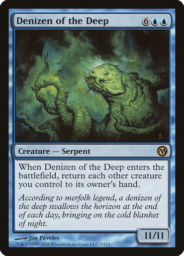 Denizen of the Deep [Duels of the Planeswalkers]