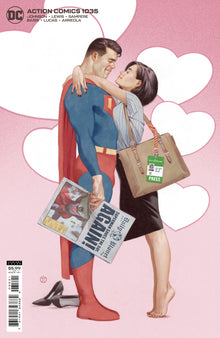 ACTION COMICS #1035 CVR B JULIAN TOTINO TEDESCO CARD STOCK VAR