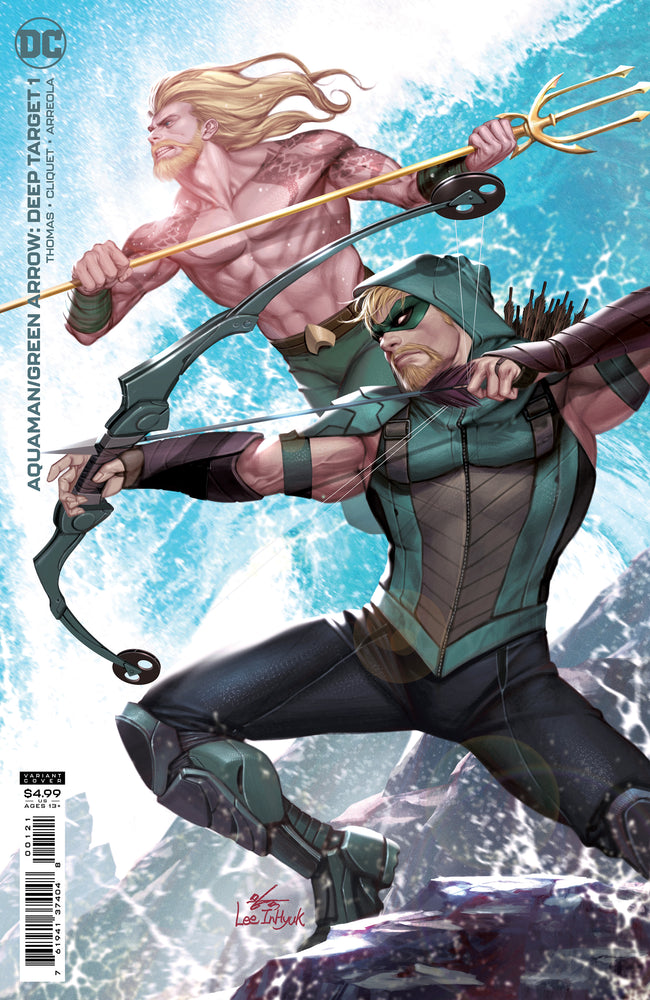 AQUAMAN GREEN ARROW DEEP TARGET #1 (OF 7) CVR B INHYUK LEE CARD STOCK VAR