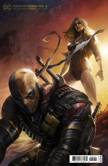 DEATHSTROKE INC #2 CVR B FRANCESCO MATTINA CARD STOCK VAR