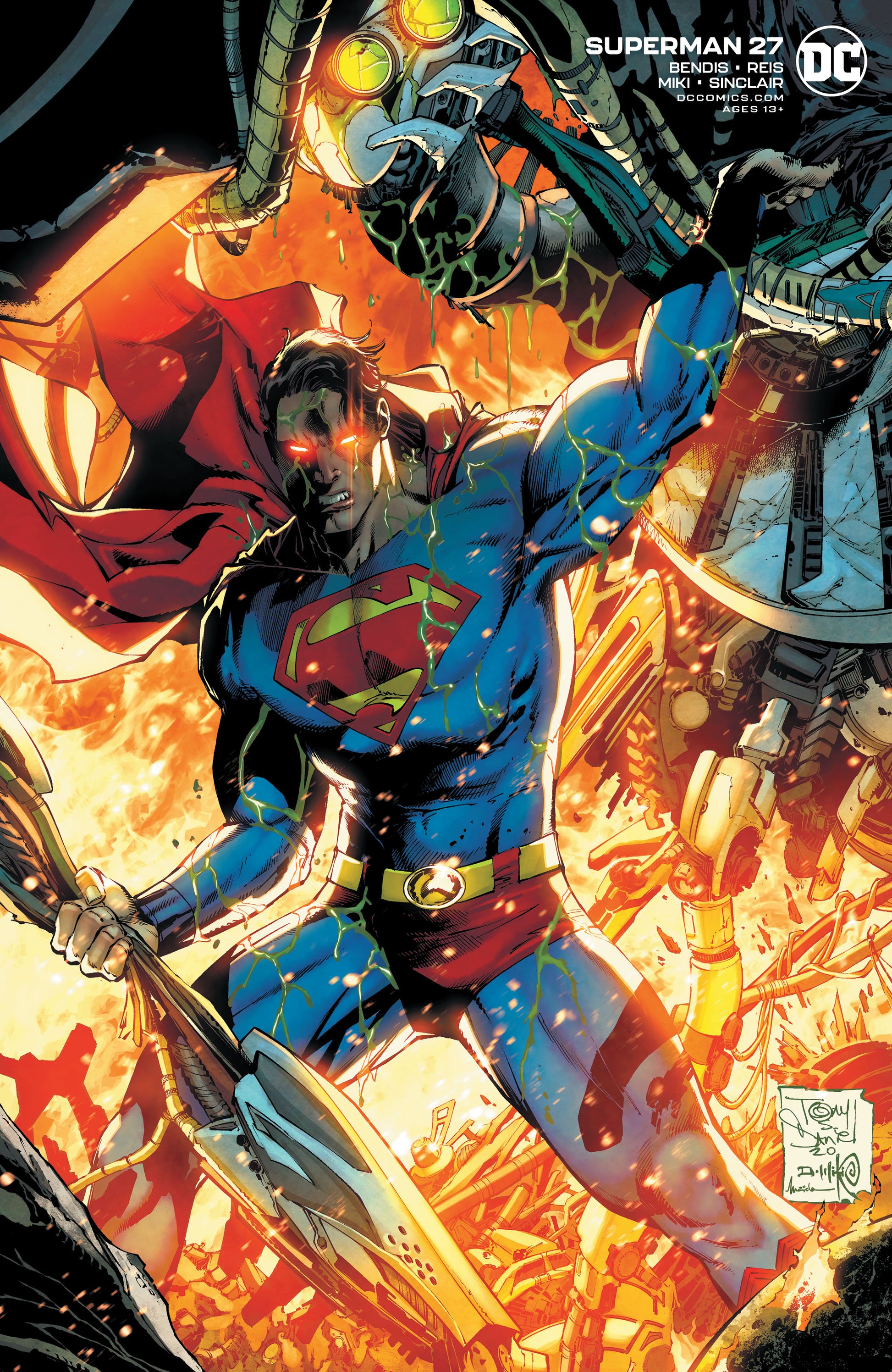 SUPERMAN #27 CVR B TONY S DANIEL & DANNY MIKI VAR