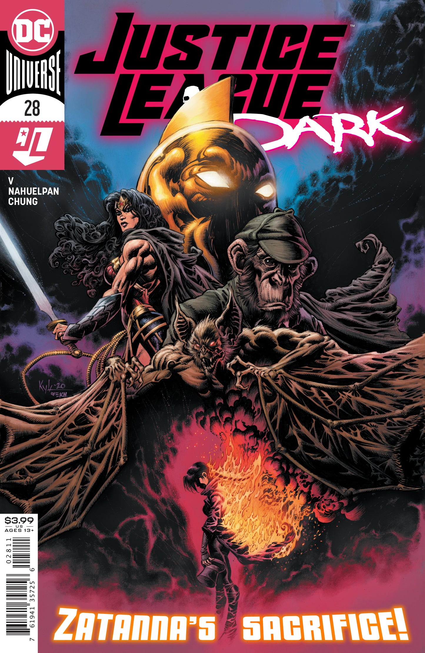JUSTICE LEAGUE DARK #28 CVR A KYLE HOTZ