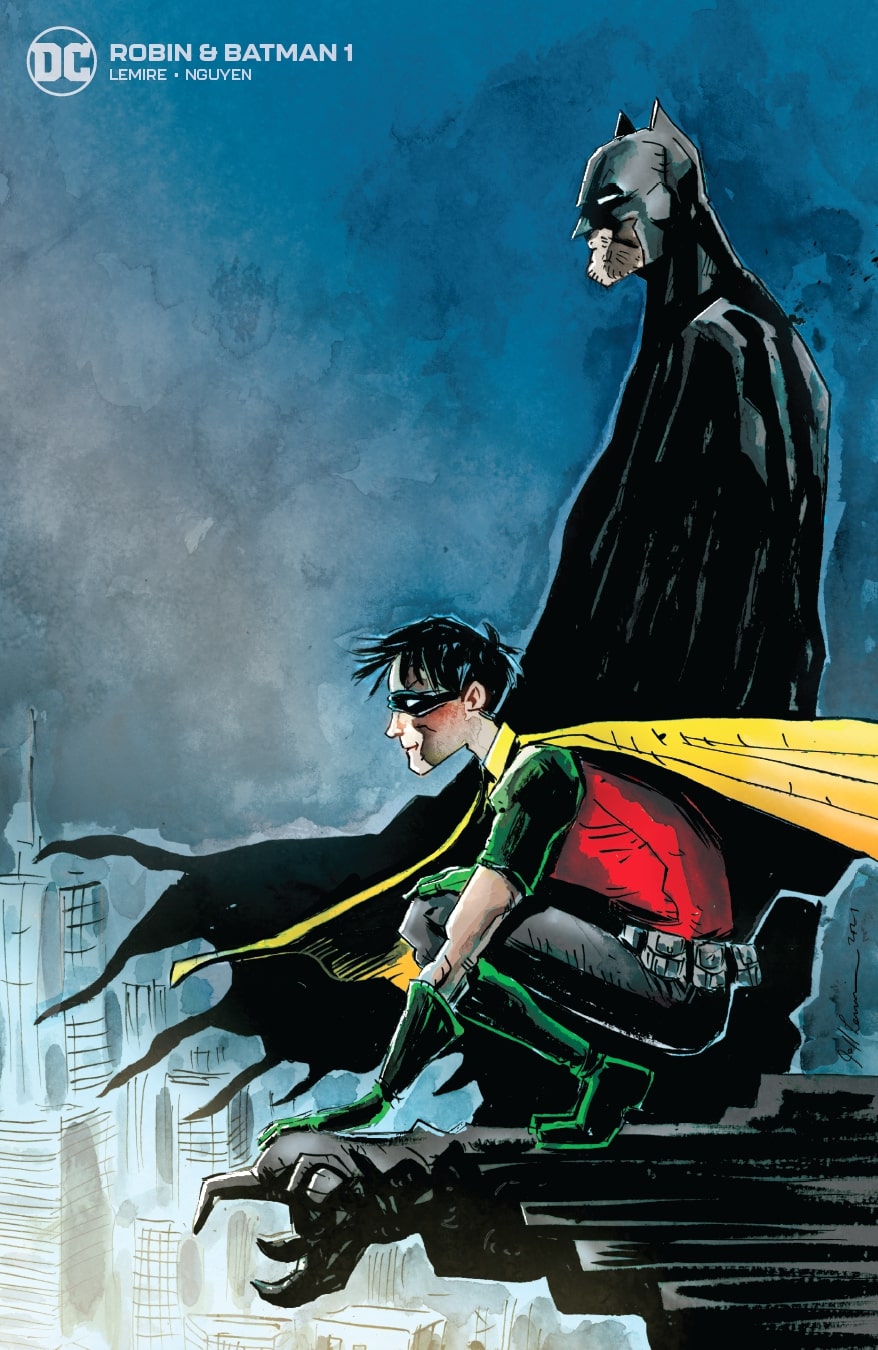 ROBIN & BATMAN #1 (OF 3) CVR B JEFF LEMIRE VAR