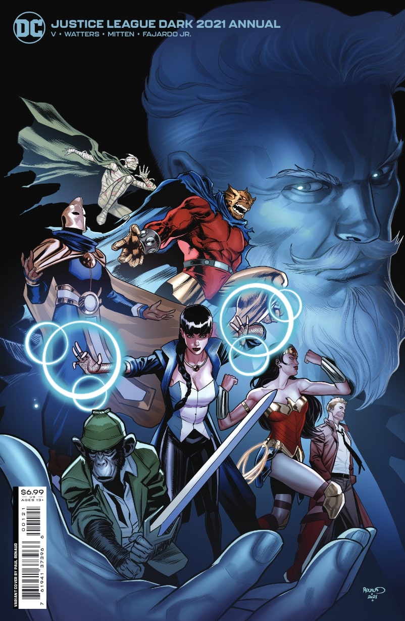 JUSTICE LEAGUE DARK 2021 ANNUAL #1 (ONE SHOT) CVR B PAUL RENAUD CARD STOCK VAR