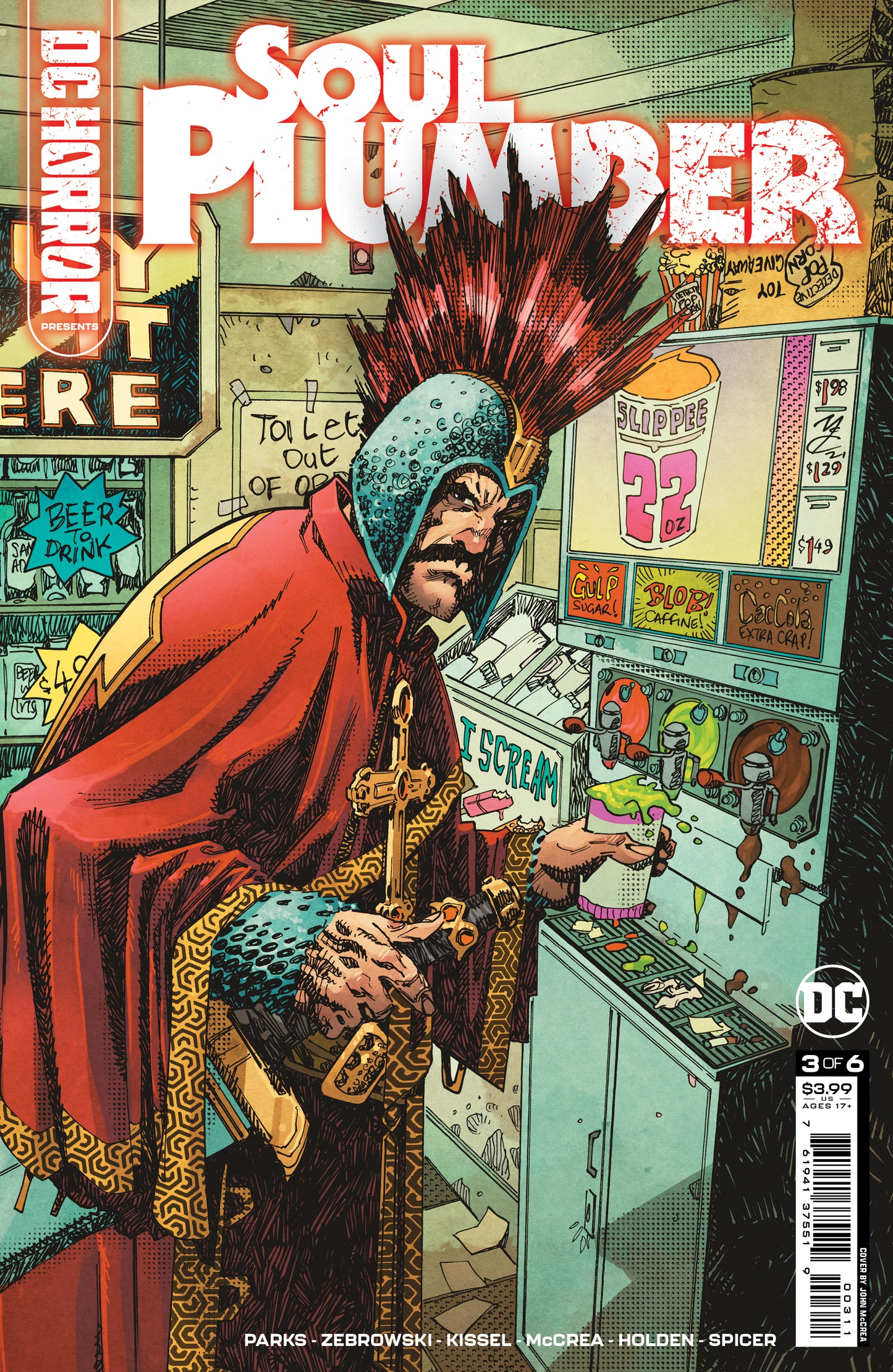 DC HORROR PRESENTS SOUL PLUMBER #3 (OF 6) CVR A JOHN MCCREA (MR)
