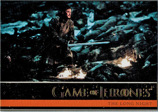 Rittenhouse 2020 Game of Thrones Season 8 Gold Parallel 09 Base Card 015/175