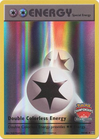 Double Colorless Energy (90/108) (NA International Championship Promo) [XY: Evolutions]