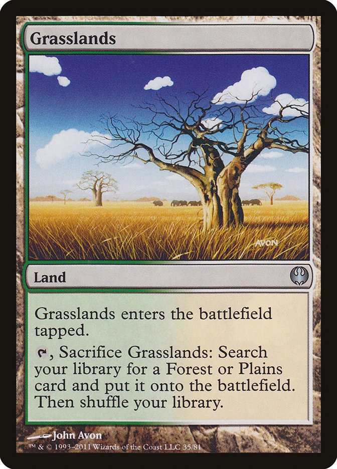 Grasslands [Duel Decks: Knights vs. Dragons]