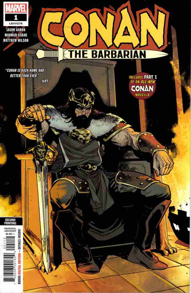 Conan the Barbarian (4th Series) 1-2 Comic Book NM