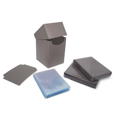Combo Pack - Inner Sleeves and Elite2 Deck Guards-Cool Gray