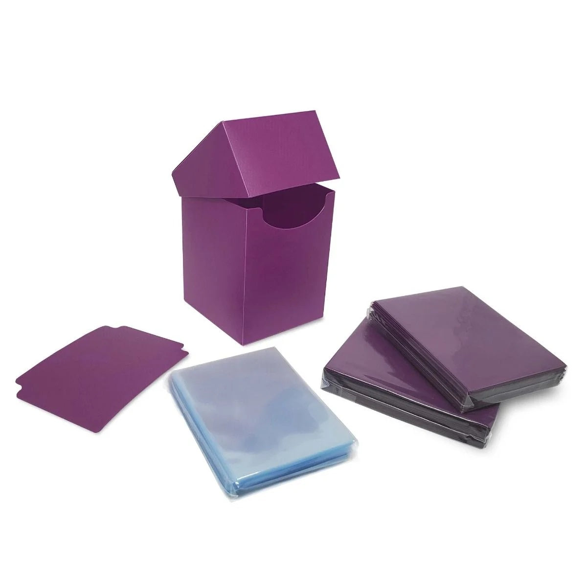 Combo Pack - Inner Sleeves and Elite2 Deck Guards-Mulberry