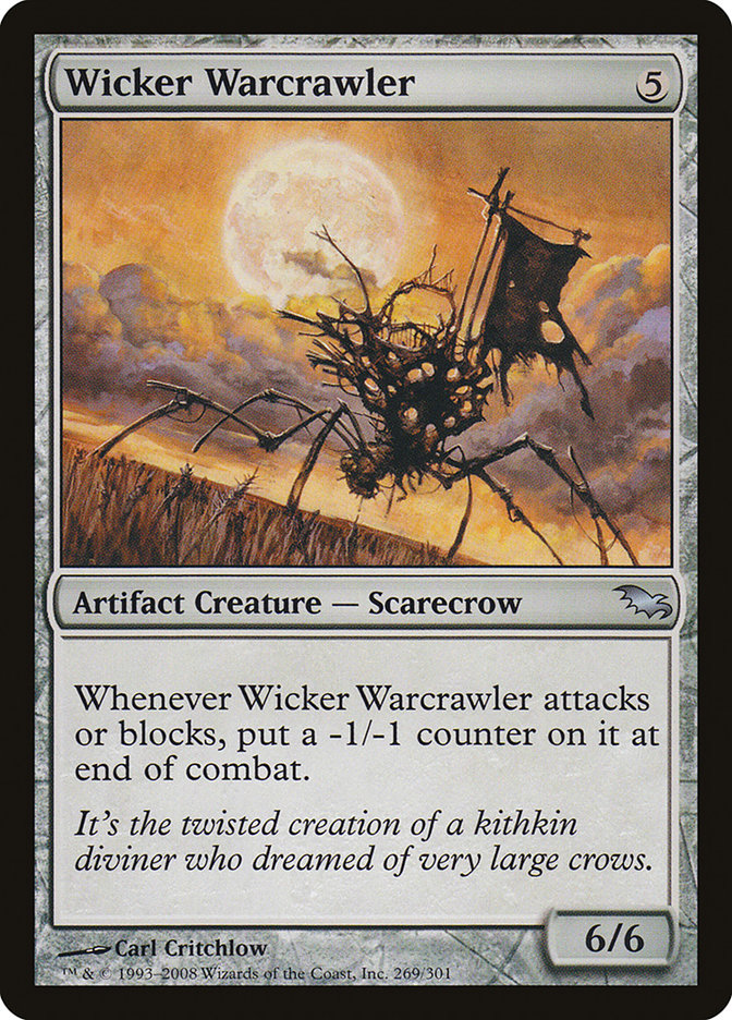 Wicker Warcrawler [Shadowmoor]
