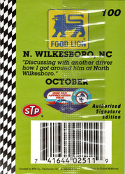 Food Lion 1992 Fan Appreciation Tour Richard Petty 100 N. Wilkesboro