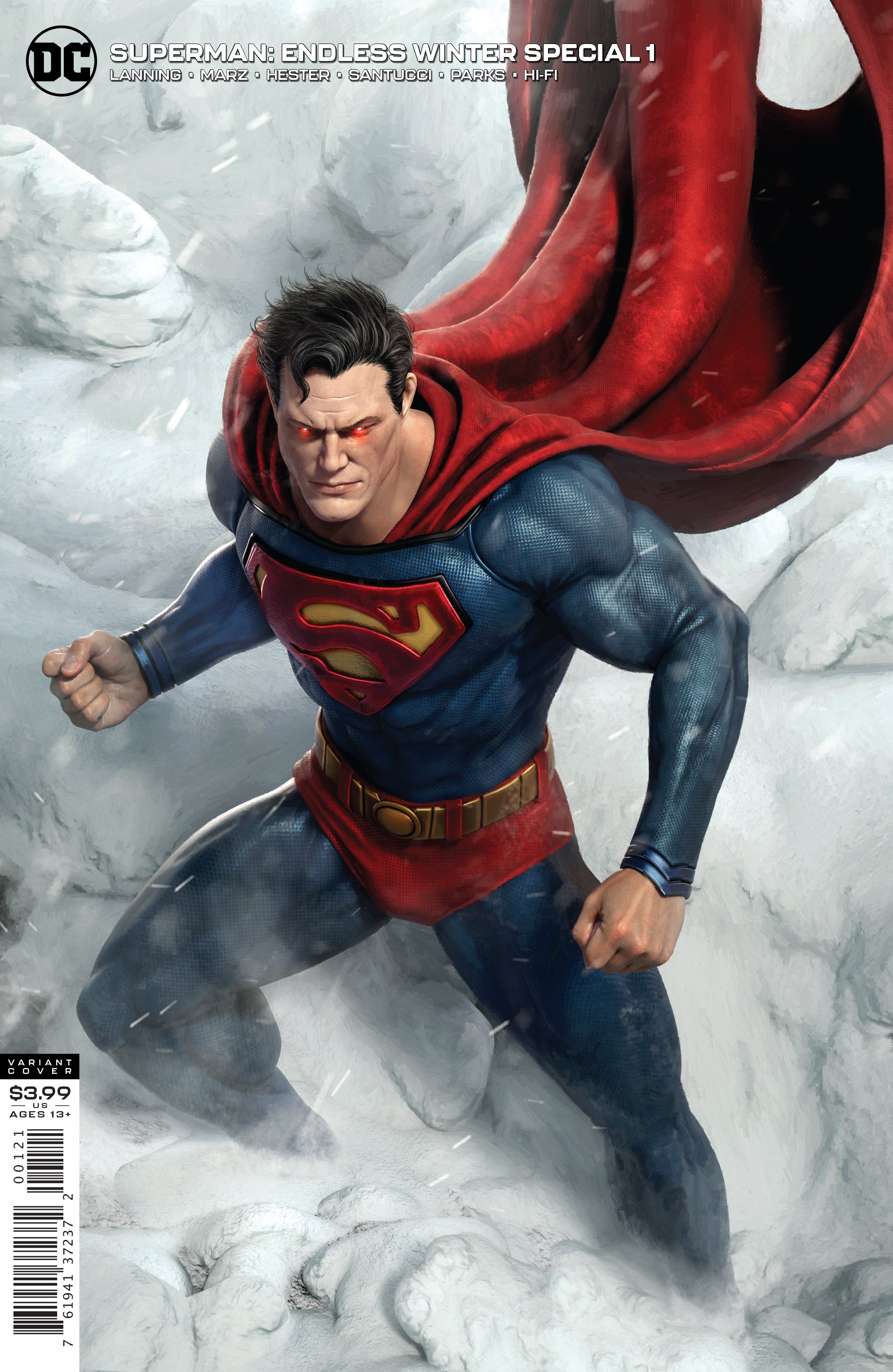 SUPERMAN ENDLESS WINTER SPECIAL #1 (ONE SHOT) CVR B RAFAEL G