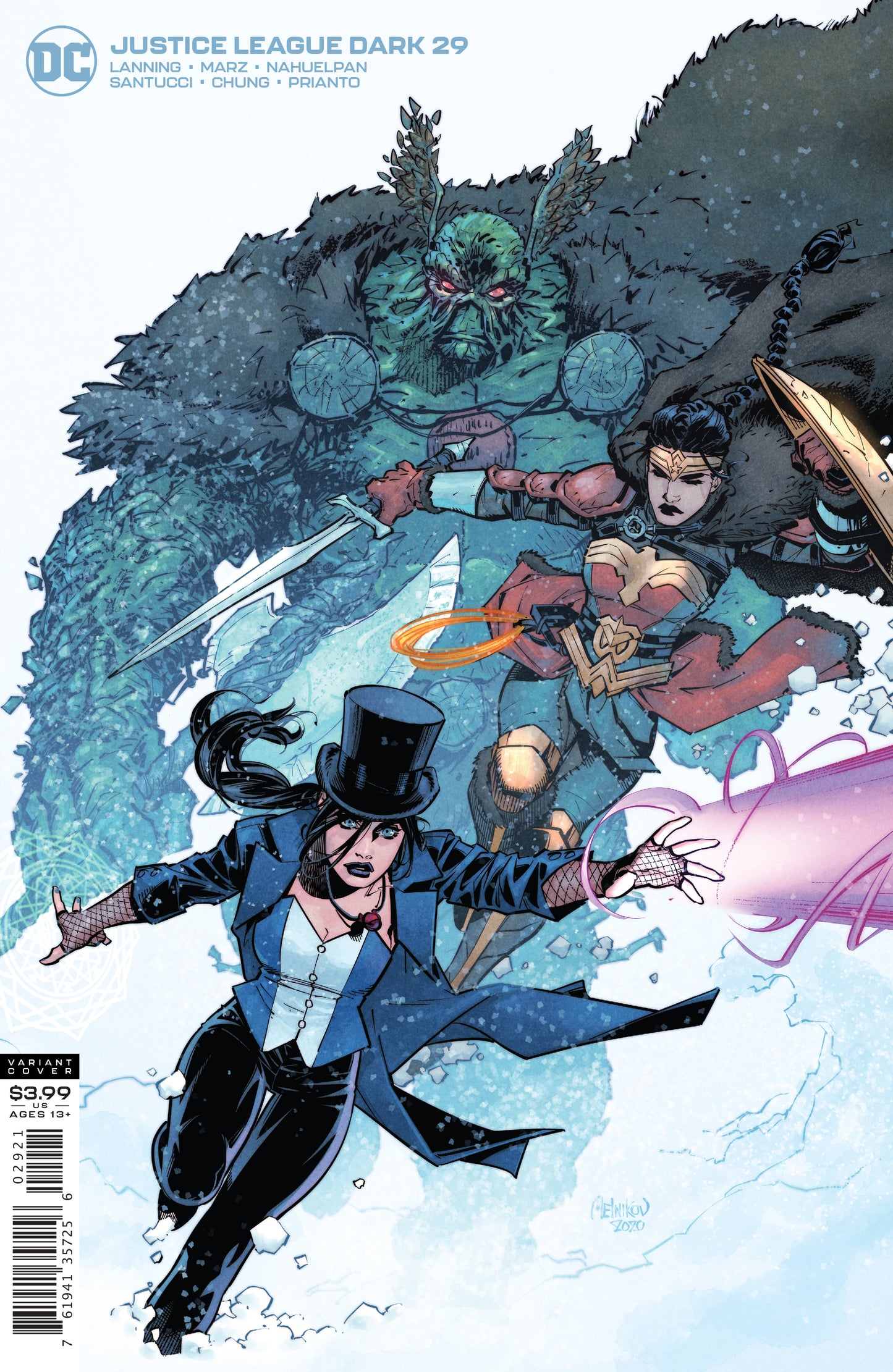 JUSTICE LEAGUE DARK #29 CVR B GLEB MELNIKOV VAR (ENDLESS WIN