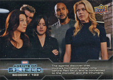 Marvel Agents of SHIELD Compendium Season 3 Chase Card 103 S03E08