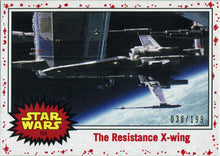 Star Wars Journey to Last Jedi White Base Parallel Chase Card 104 #038/199