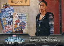 Marvel Agents of SHIELD Compendium Season 3 Chase Card 106 S03E11