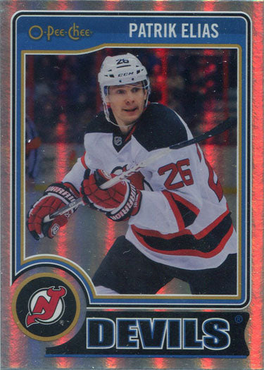 O-Pee-Chee Hockey 2014-15 Rainbow Parallel Base Card 109 Patrik Elias