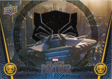 Marvel Black Panther Black Foil Parallel 10 Base Chase Card #092/149
