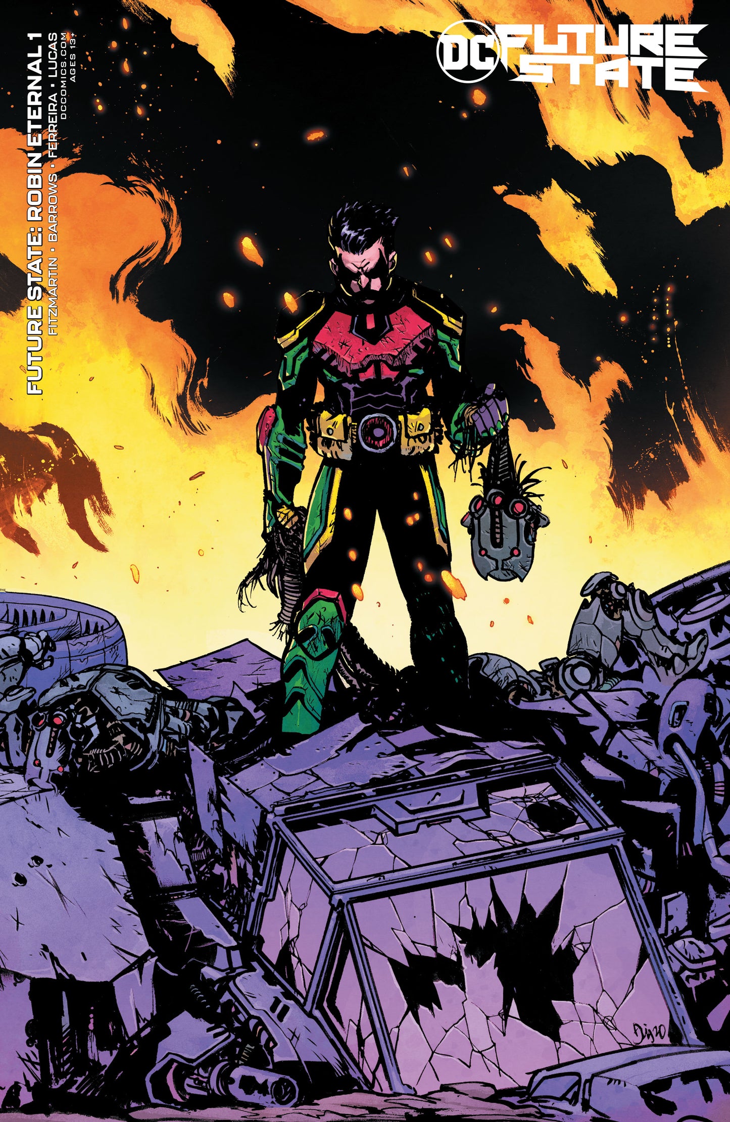 FUTURE STATE ROBIN ETERNAL #1 (OF 2) CVR B DANIEL WARREN JOH