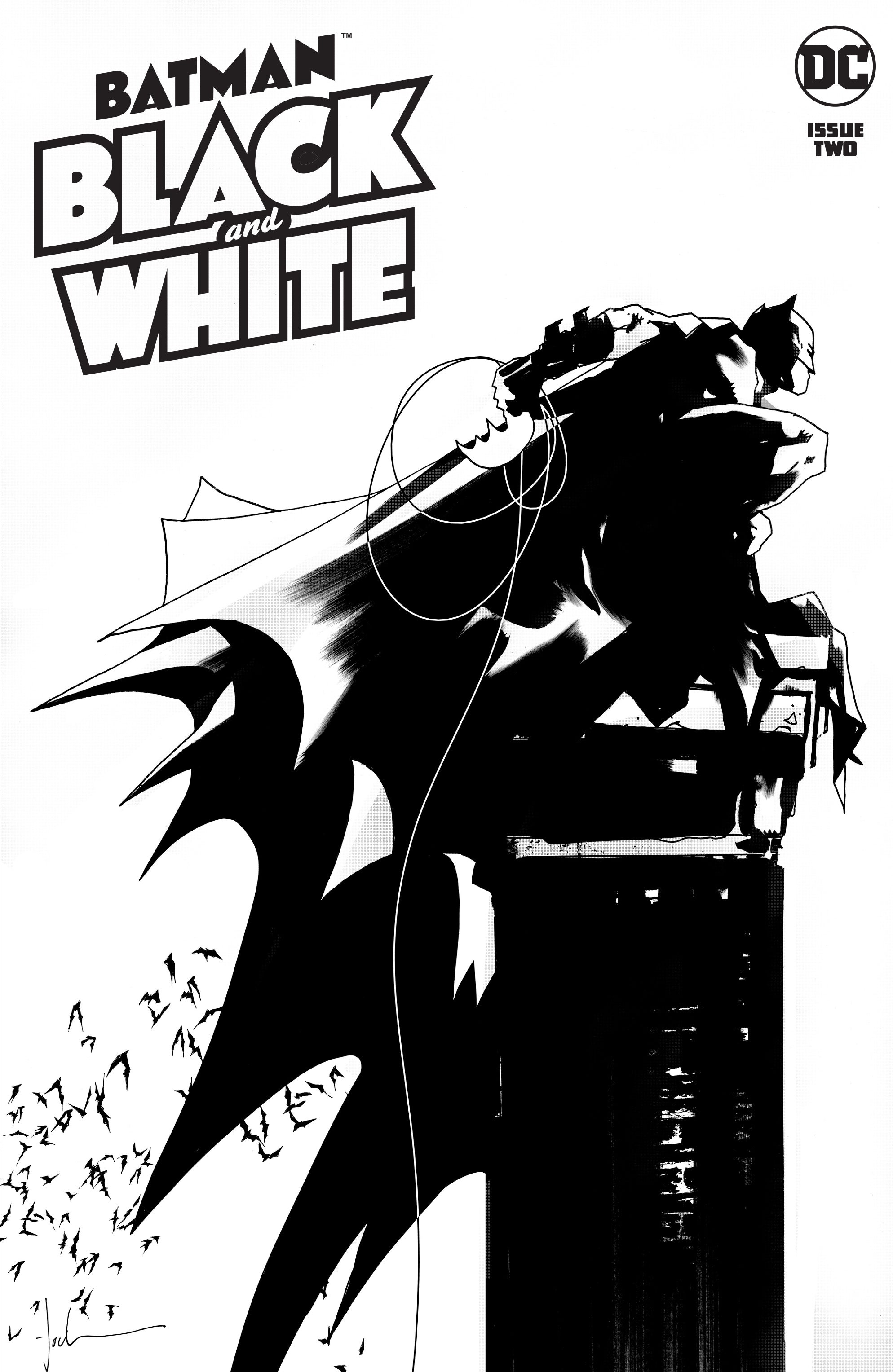 BATMAN BLACK AND WHITE #2 (OF 6) CVR A JOCK