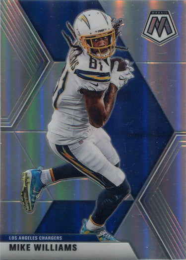 Panini Mosaic Football 2020 Rainbow Prizm Parallel Card 114 Mike Williams