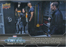 Marvel Agents of SHIELD Compendium Season 3 Chase Card 118 S03E17