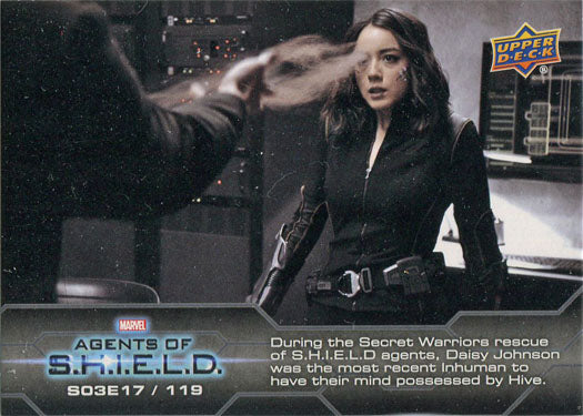 Marvel Agents of SHIELD Compendium Season 3 Chase Card 119 S03E17