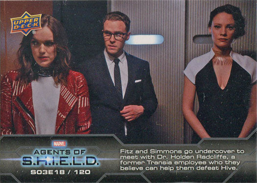 Marvel Agents of SHIELD Compendium Season 3 Chase Card 120 S03E18
