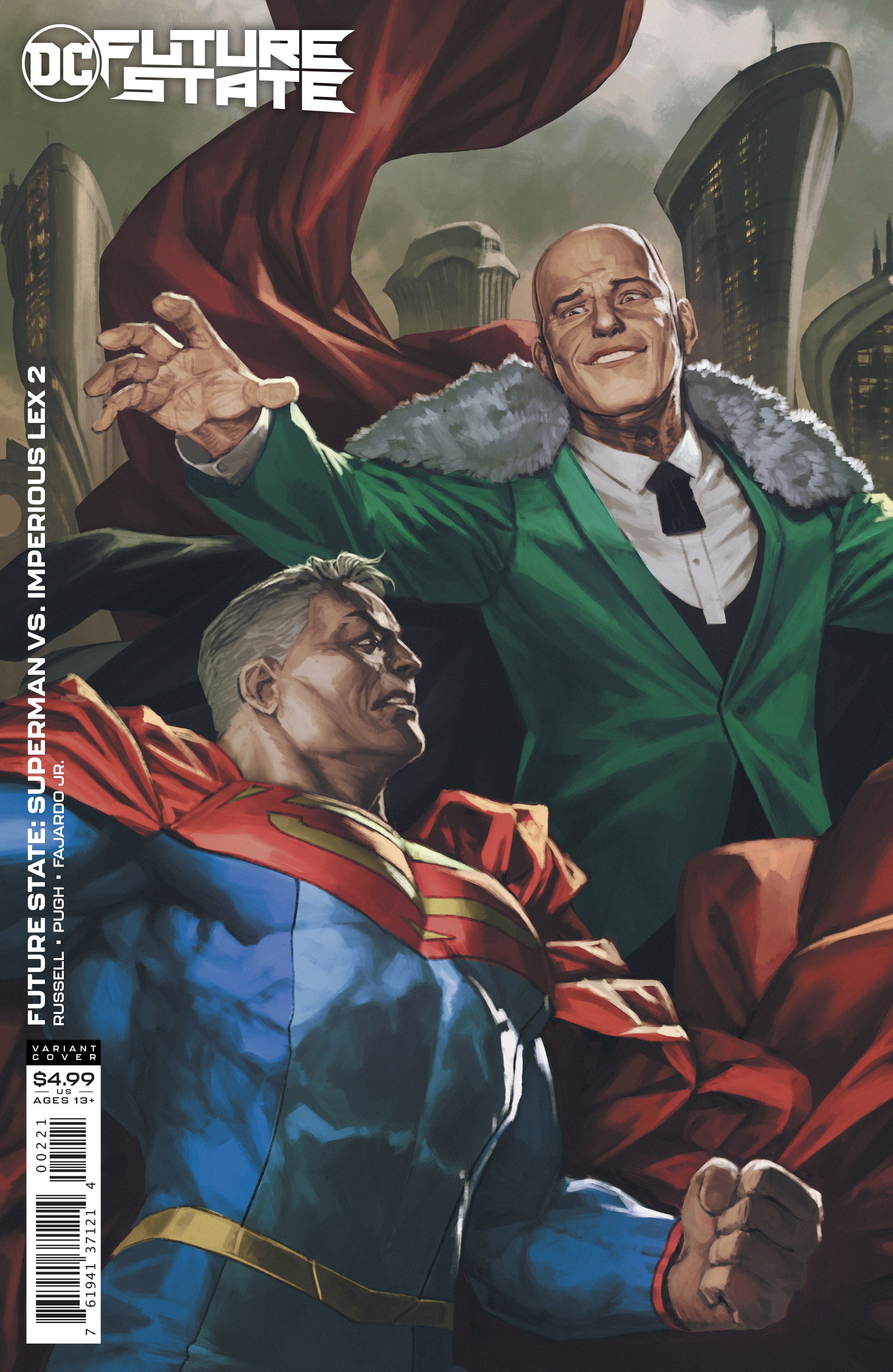 FUTURE STATE SUPERMAN VS IMPERIOUS LEX #2 (OF 3) CVR B SKAN 