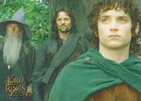 Lord of the Rings Trilogy Chrome P1 Promo Card