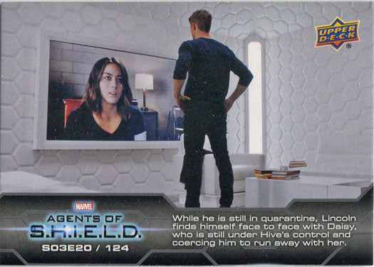 Marvel Agents of SHIELD Compendium Season 3 Chase Card 124 S03E20