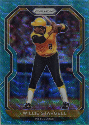 Panini Prizm 2021 Sky Blue Parallel Base Card 125 Willie Stargell