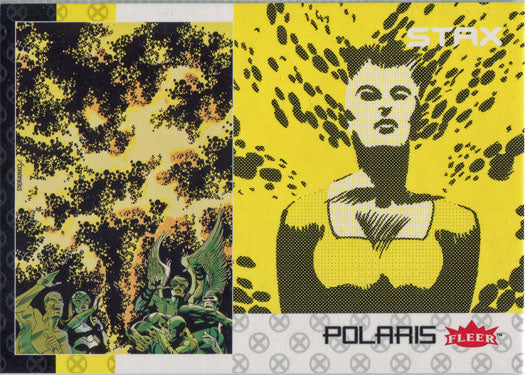 X-Men 2018 Fleer Ultra Stax Bottom Layer Chase Card 12C Polaris