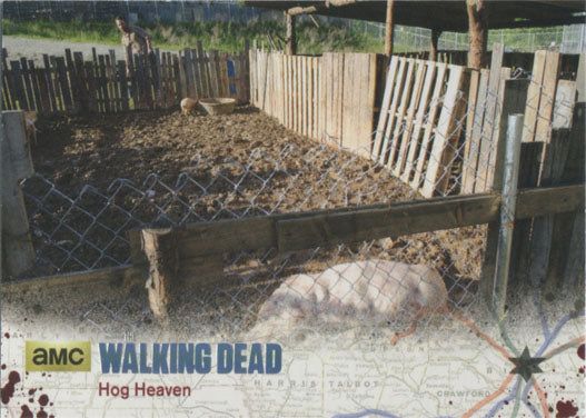 Walking Dead Season 4 Part 2 Silver Foil Parallel Base Card 13 #85/99