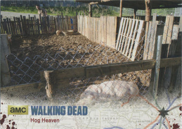 Walking Dead Season 4 Part 2 Silver Foil Parallel Base Card 13 #85/99