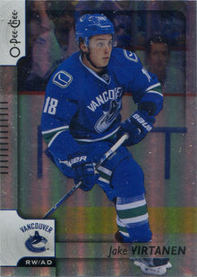 O-Pee-Chee Hockey 2017-18 Rainbow Parallel Base Card 132 Jake Virtanen