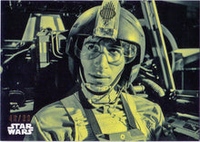 Star Wars Black & White Green Base Parallel Chase Card 132  #46/99