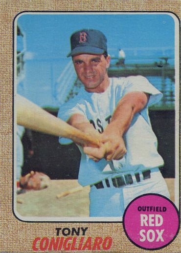 Topps Baseball 1968 Base Card 140 Tony Conigliaro