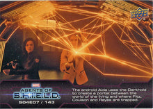 Marvel Agents of SHIELD Compendium Season 4 Chase Card 143 S04E07