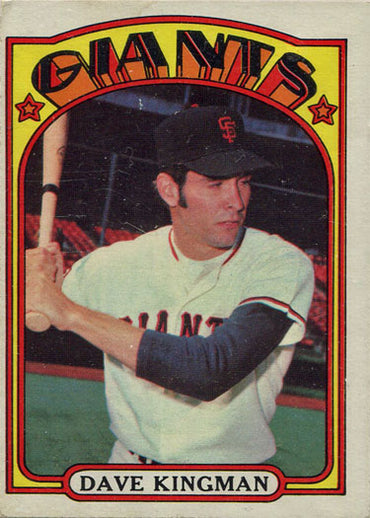 Topps Baseball 1972 Base Card 147 Dave Kingman