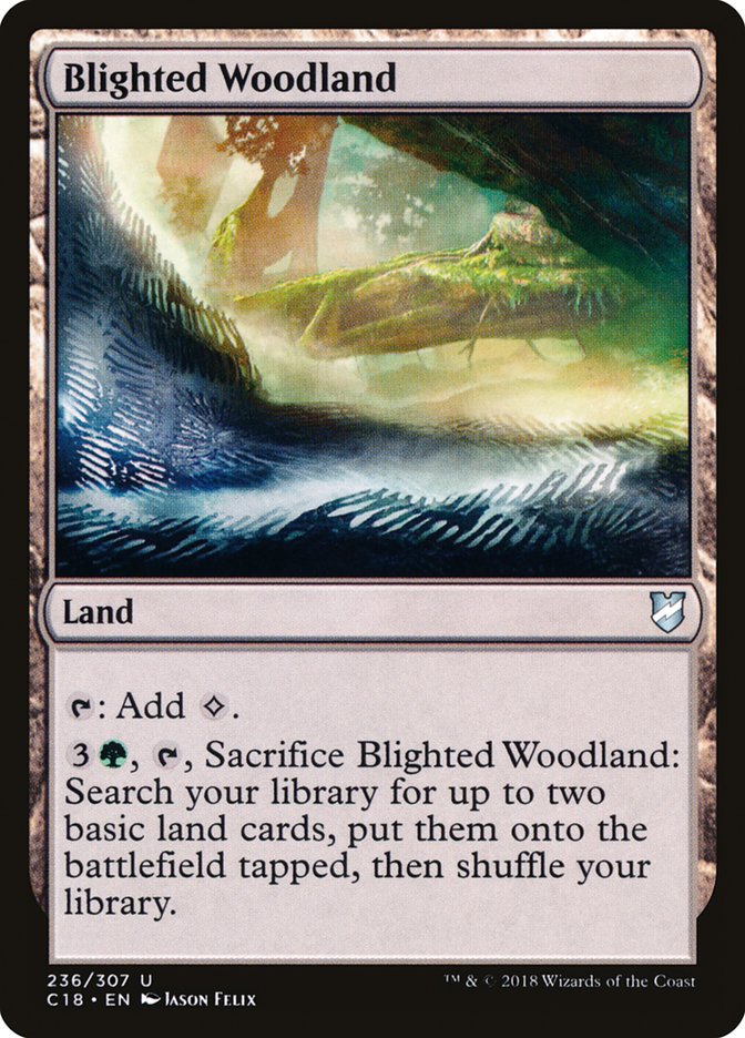 Blighted Woodland [Commander 2018]